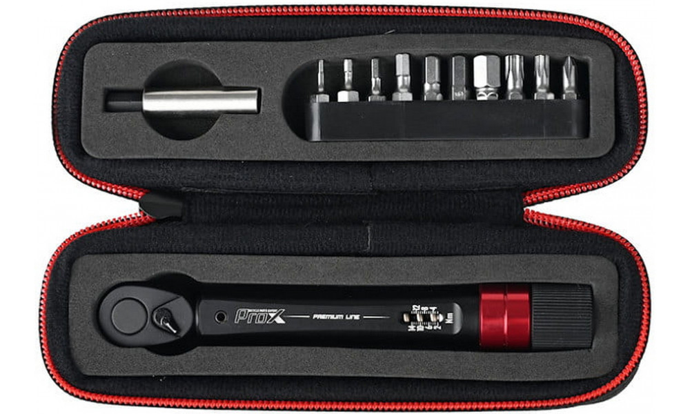 Комплект ключей ProX Premium Line with dynamometer 2-14Nm 12-parts black - 2