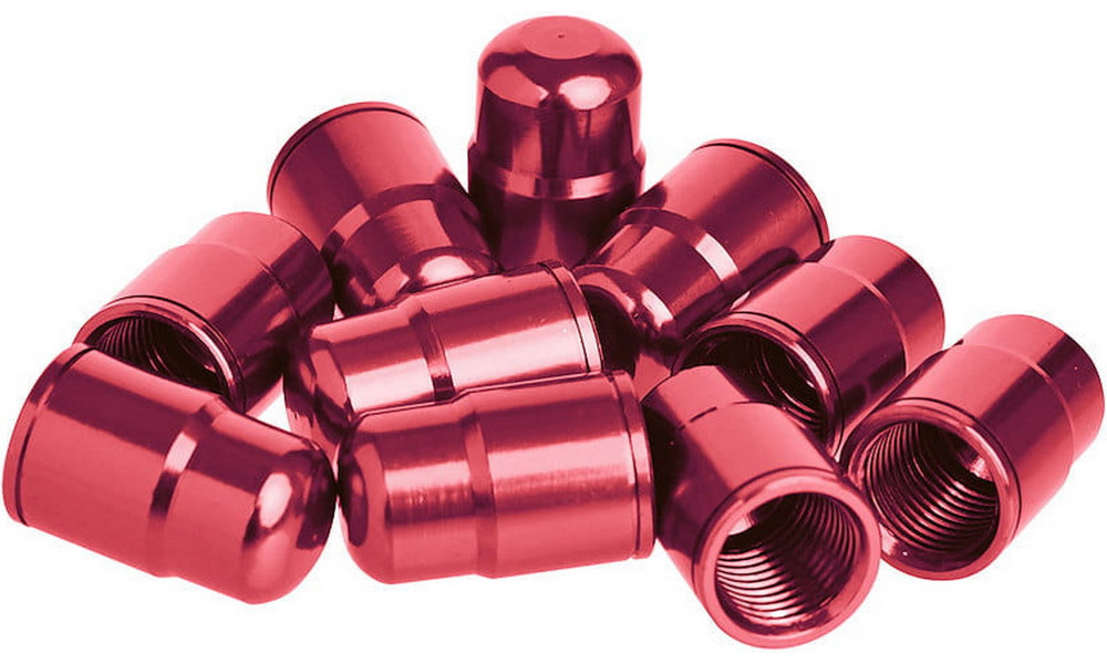 Valve cap ProX Alu AV-01 AV/Schrader red - 2