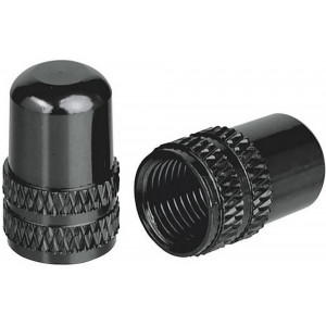 Valve cap ProX Alu AV-02 AV/Schrader black