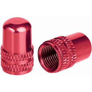 Valve cap ProX Alu AV-02 AV/Schrader red