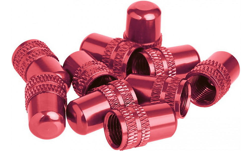 Valve cap ProX Alu AV-02 AV/Schrader red - 2