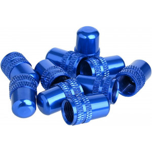 Valve cap ProX Alu AV-02 AV/Schrader blue