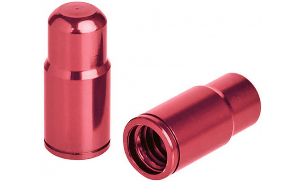 Valve cap ProX Alu FV-01 FV/Presta red - 1