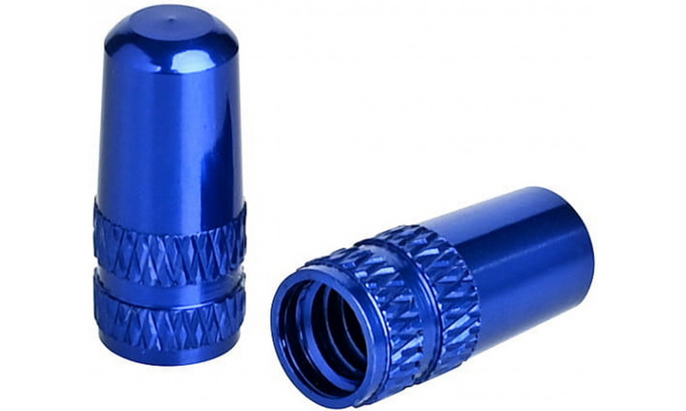 Valve cap ProX Alu FV-02 FV/Presta blue - 1