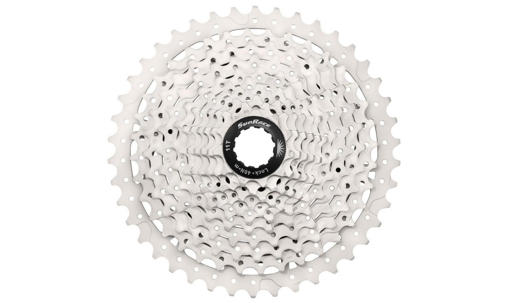 Cassette SunRace CSMS3 10-speed metallic-11-40T - 1