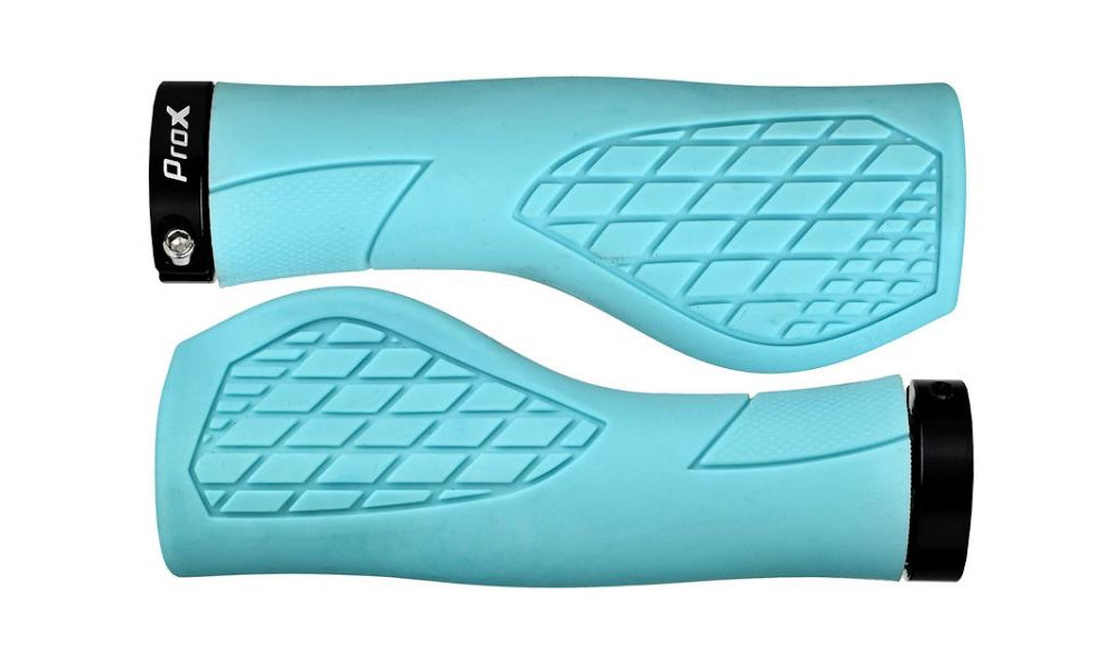 Grips ProX GP-35 130mm Ergo Lock-on cyan - 1