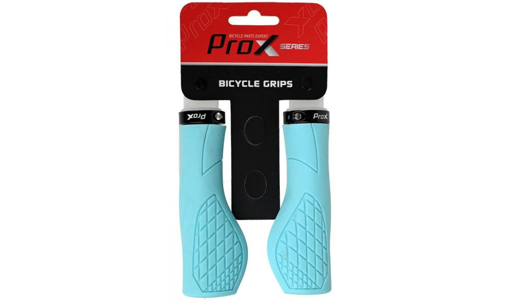 Grips ProX GP-35 130mm Ergo Lock-on cyan - 2