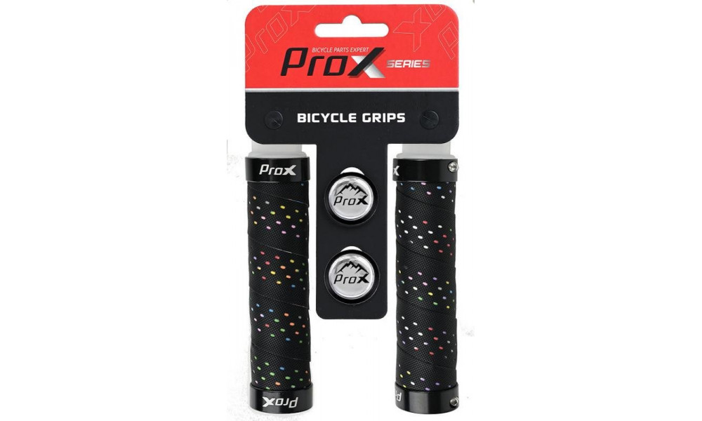 Grips ProX GP-82C 130mm 2xLock-on rainbow - 2