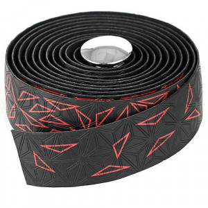 Bar tape ProX TP-325 PU+Eva black-red