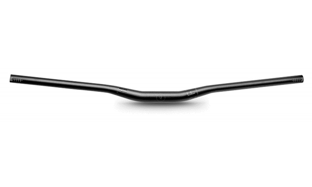 Handlebar RFR Riser Trail 760x31.8mm rise 20mm 9° glossy black'n'grey 