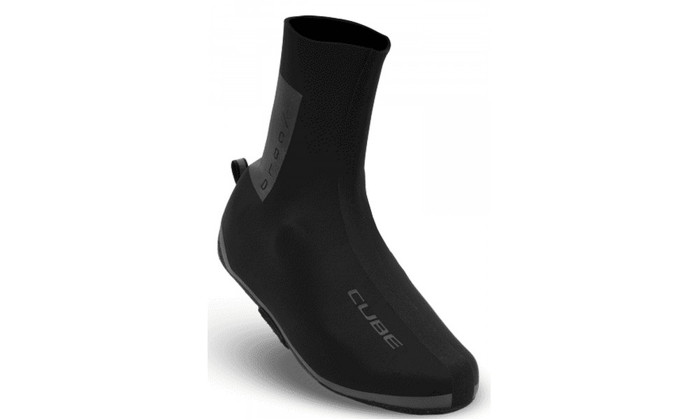 Велобахилы Cube Neoprene RD black 