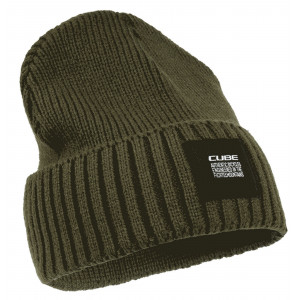 Beanie Cube olive