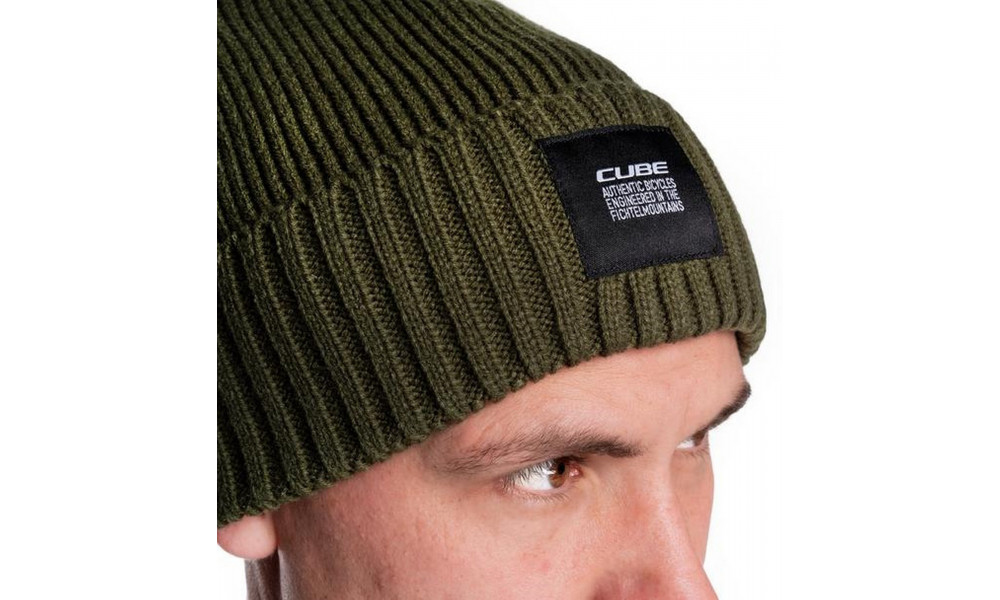 Beanie Cube olive - 3