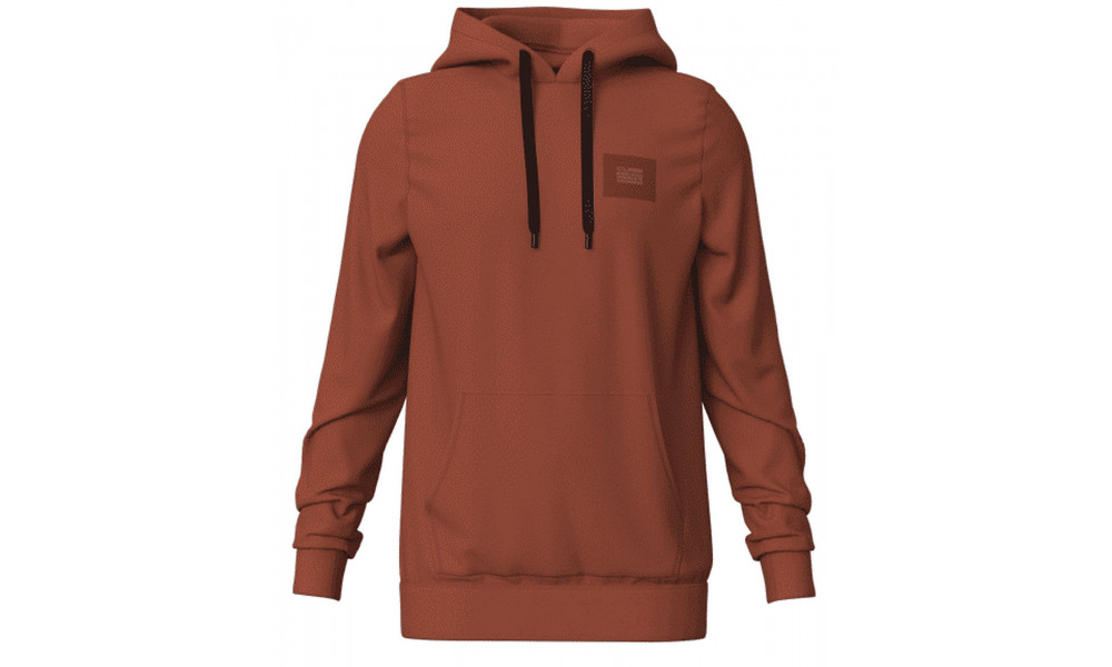 Hoodie Cube Organic Roots red 