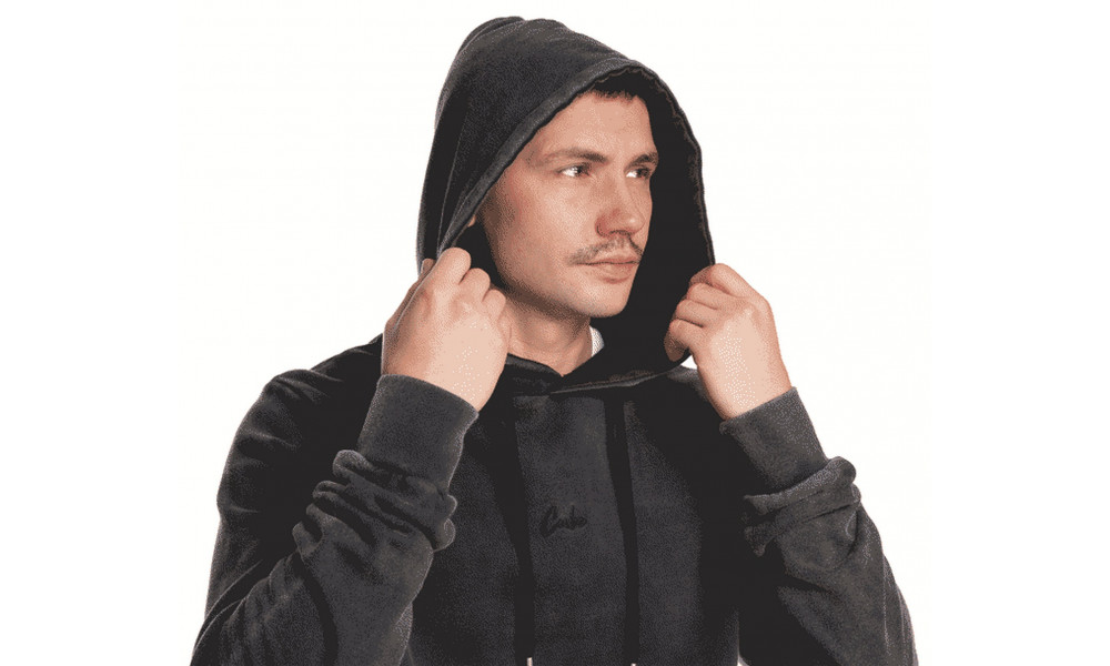 Hoodie Cube Organic Roots washed grey - 2