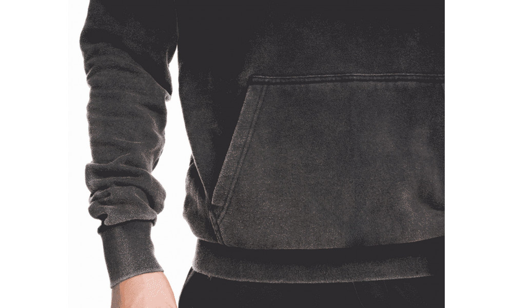 Hoodie Cube Organic Roots washed grey - 4