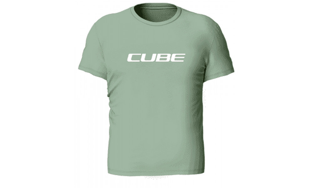T-Shirt Cube Organic Rookie Logo green - 1