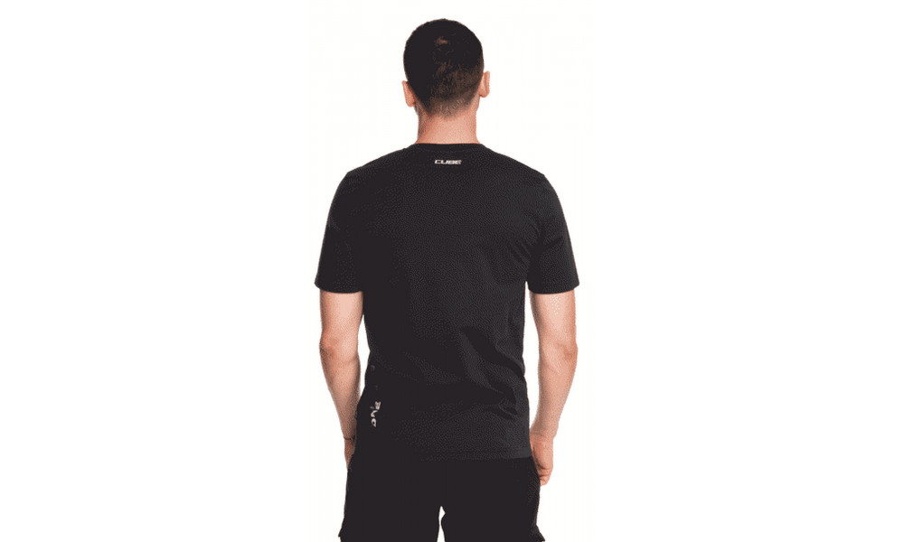 T-Shirt Cube Organic Stereo anthracite - 3