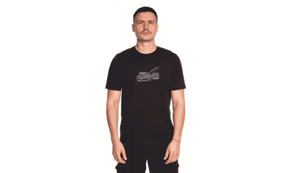 T-Shirt Cube Organic Stereo anthracite - 5