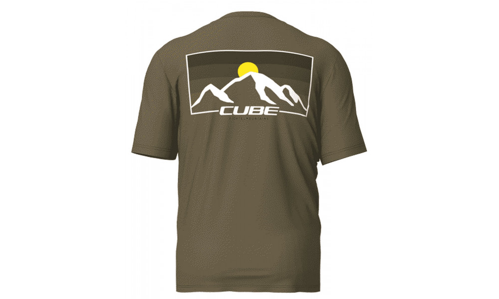 Майка Cube Organic Sunrise olive - 6