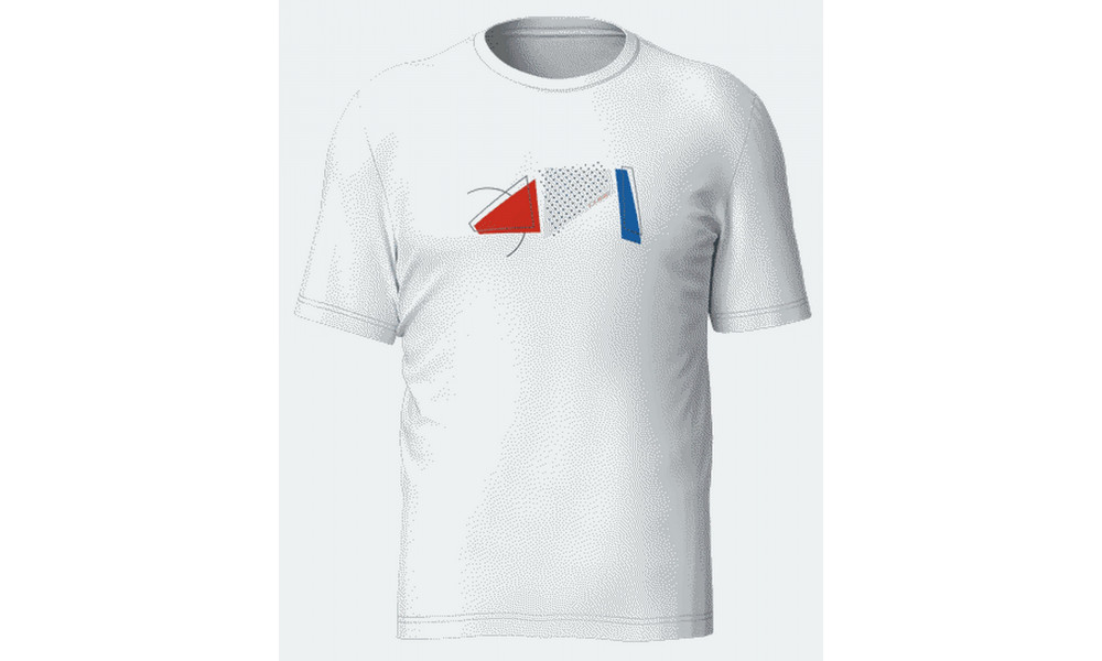 T-Shirt Cube Organic Teamline Cubeism white - 1