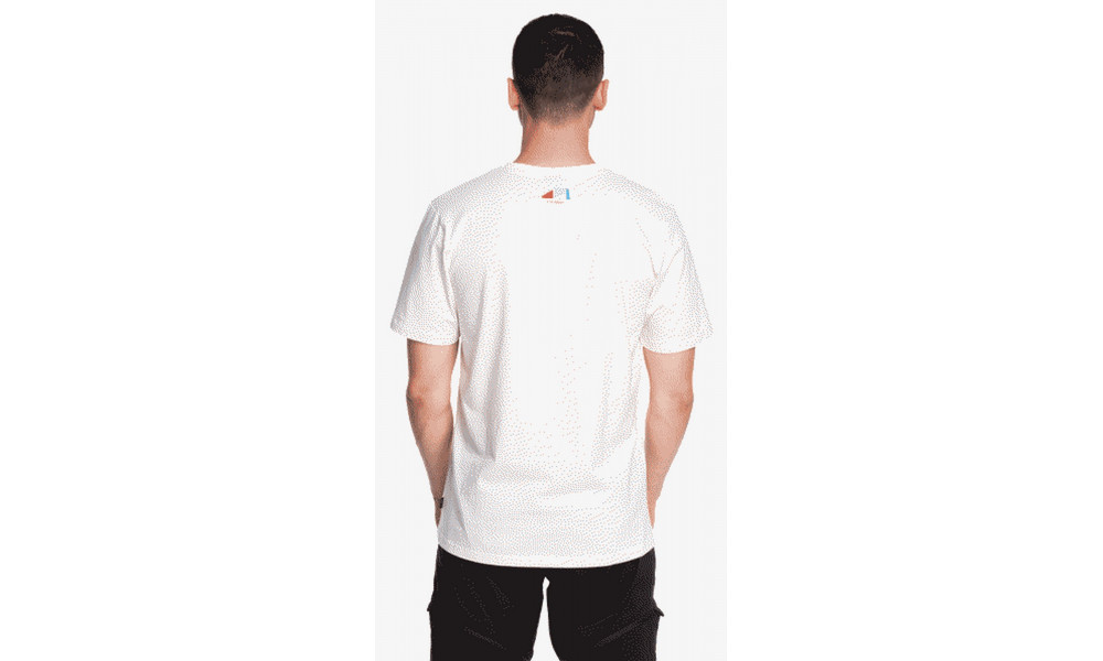 T-Shirt Cube Organic Teamline Cubeism white - 3
