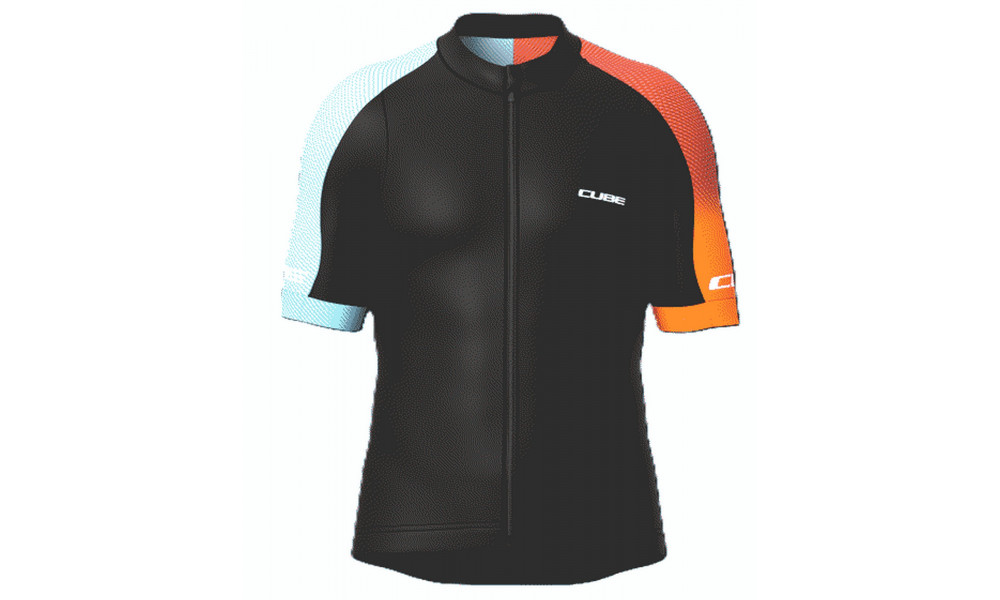Jersey Cube Teamline Road/XC S/S black 