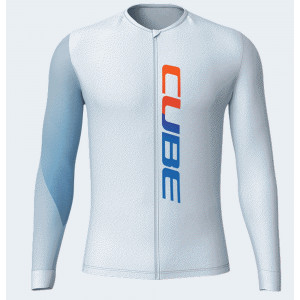 Веломайка Cube UV-Protection Teamline Road/XC L/S blue