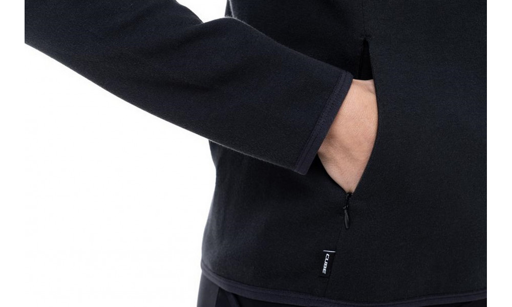 Кофта с капюшоном Cube Advanced WS Zip black - 6