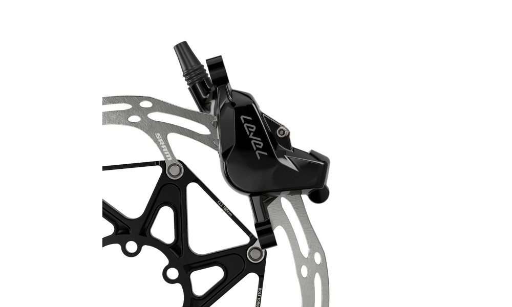 Суппорт дискового тормоза SRAM Level C1 2-piston hydraulic post mount silver - 4