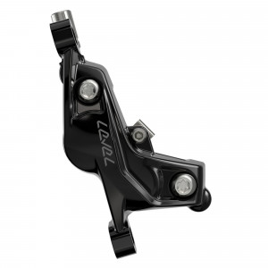 Суппорт дискового тормоза SRAM Level C1 4-piston hydraulic post mount silver Суппорт дискового тормоза SRAM Level C1 4-piston hydraulic post mount silver