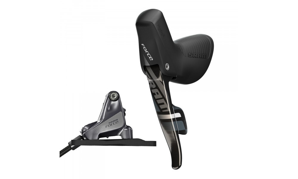 Дисковые гидравлические тормоза задниe SRAM Force22 hydraulic flat mount 2-speed left - 3