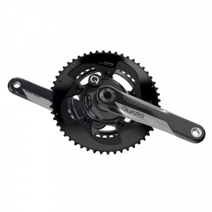 Crankset with powermeter SRAM DUB Quarq Dzero 52-36T