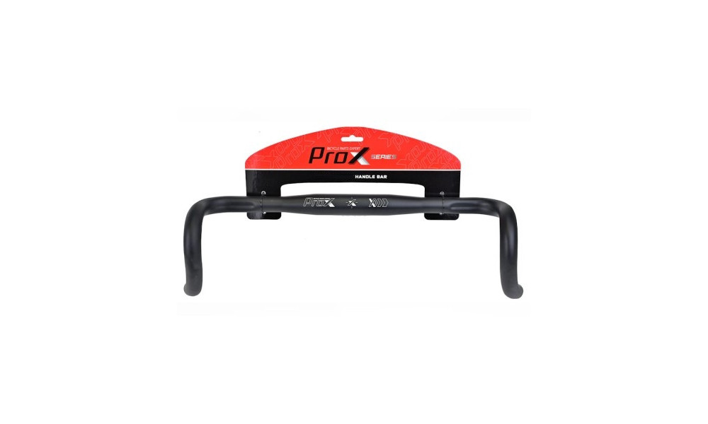 Handlebar ProX Gravel Alu 31.8/420mm 125/70mm black matt - 4