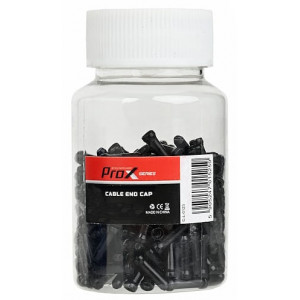 Cable end caps ProX black (300pcs.)