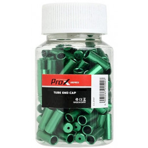 Gear Housing end cap ProX Alu green (100pcs.)