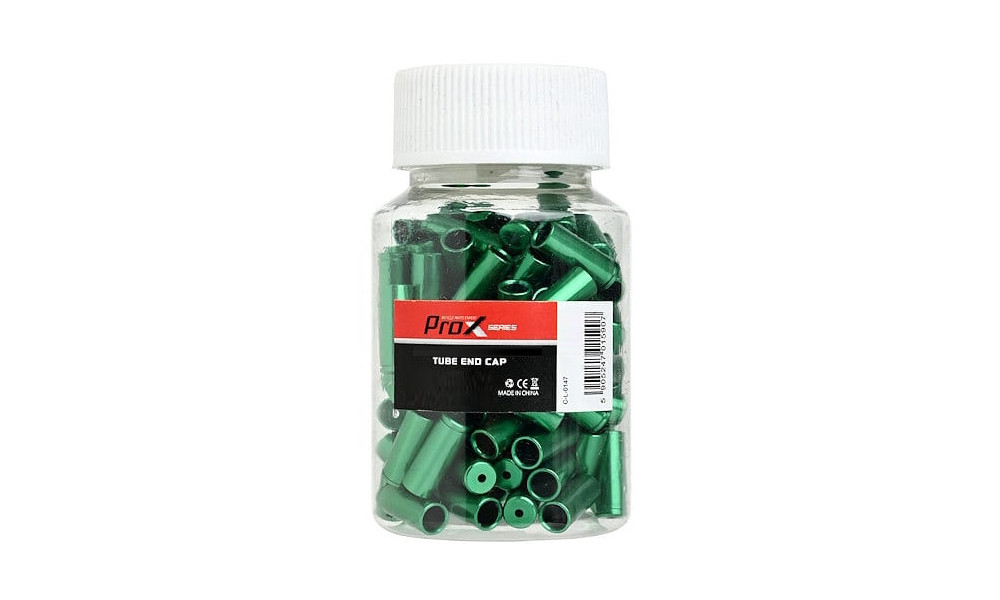 Gear Housing end cap ProX Alu green (100pcs.) - 2