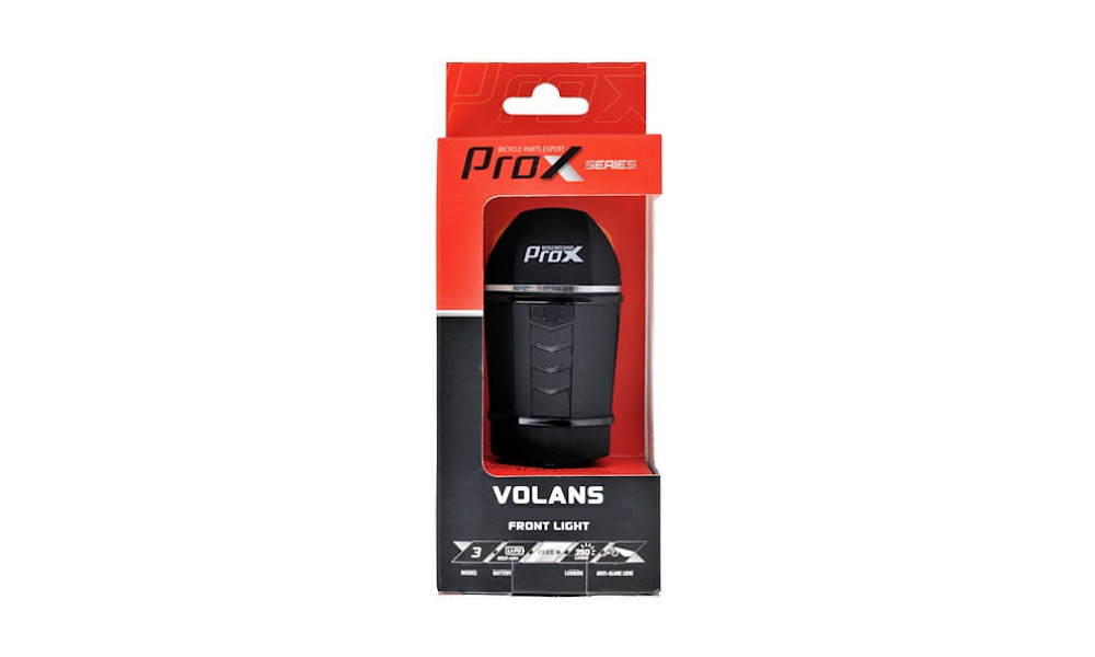 Front lamp ProX Volans 350Lm remote USB - 3