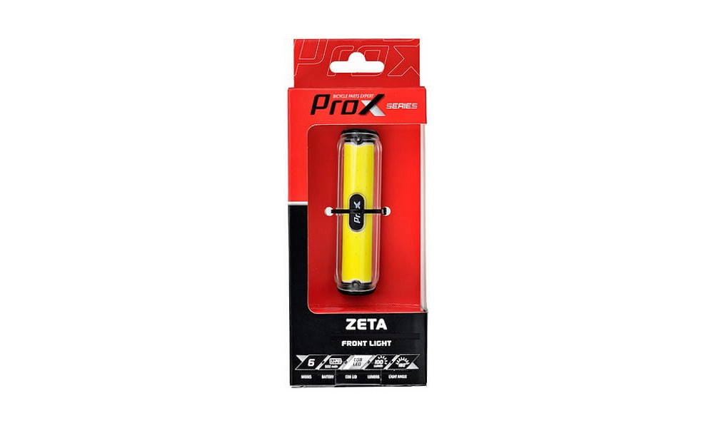 Передняя лампа ProX Zeta COM LED 100Lm USB - 3