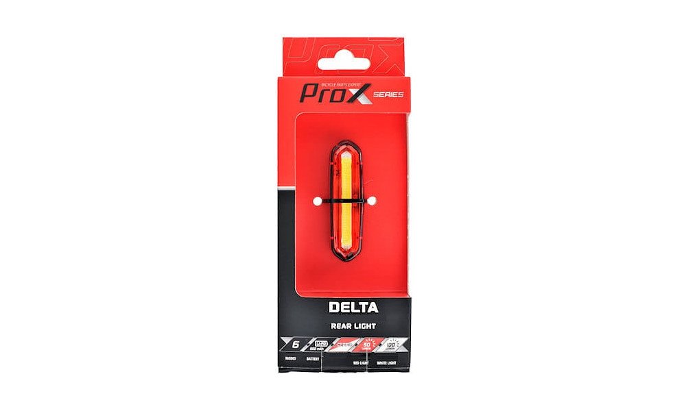 Задняя ламп ProX Delta COB LED 50Lm Memory USB - 4