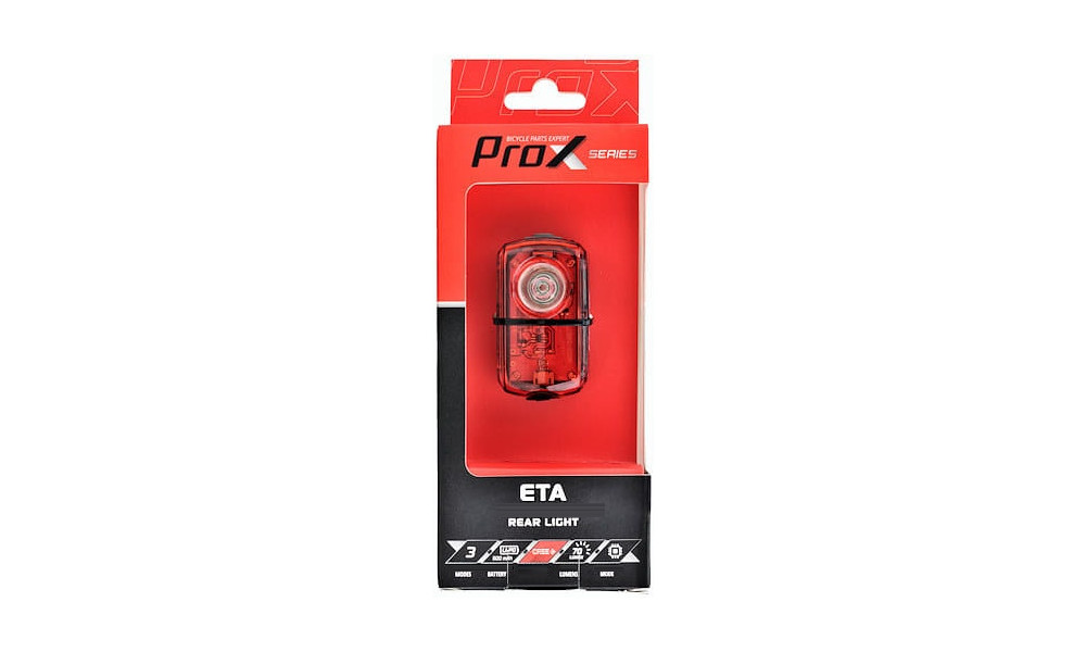 Rear lamp ProX Eta Cree XP-E 70Lm Memory USB - 5