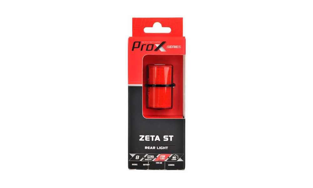 Задняя ламп ProX Zeta ST COB LED 80Lm USB - 3