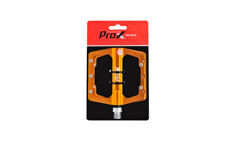 Pedals ProX Stig 24 Alu Pins axle Cr-Mo gold - 3