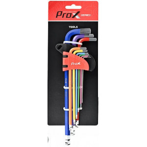 Tool ProX Hex 1.5/2/2.5/3/4/5/6/8/10mm CR-V multicolored