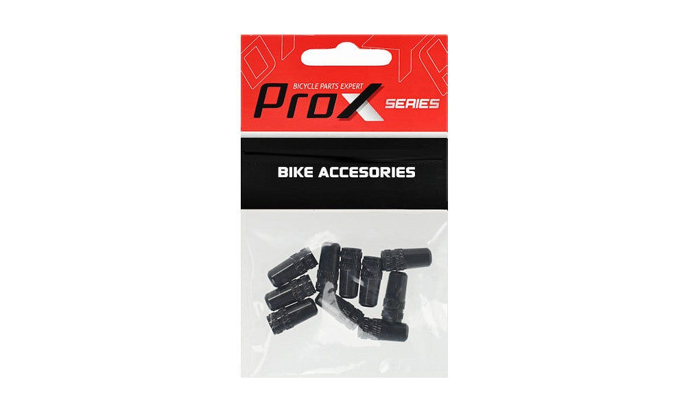 Valve cap ProX Alu FV-02 FV/Presta black - 3