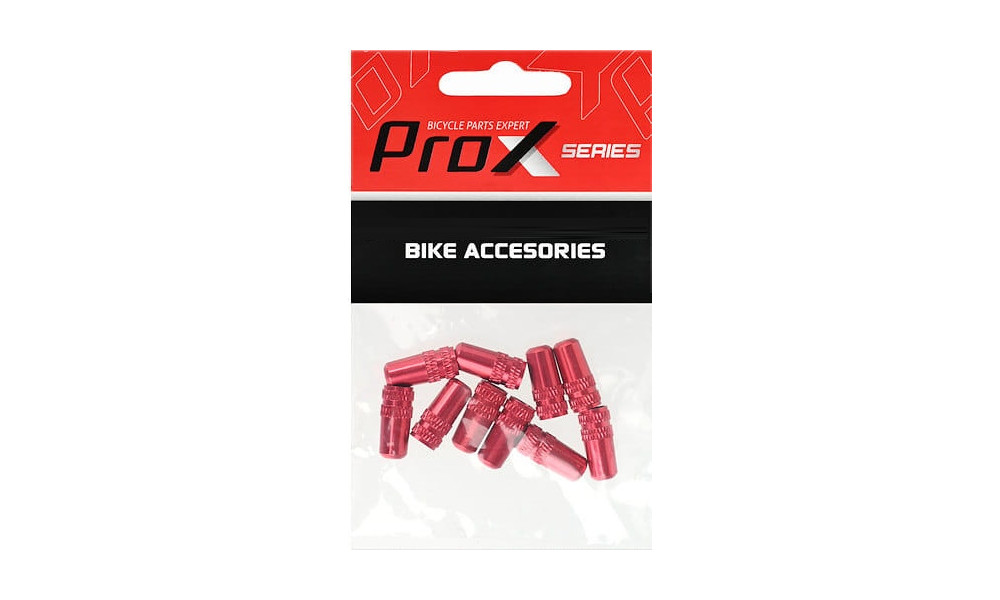 Valve cap ProX Alu FV-02 FV/Presta red - 3