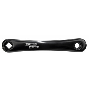 Front crankset Sturmey-Archer 170mm 1-speed black-42T