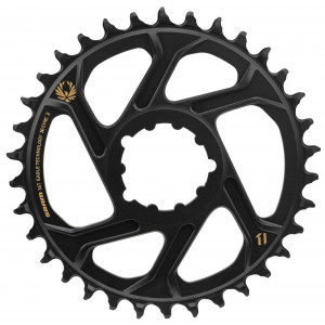 Передняя звезда SRAM MTB Eagle X-Sync2 Direct Mount alu 11-speed 3mm offset 34T gold