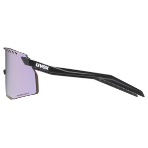 Glasses Uvex pace stage CV black matt / pushy pink