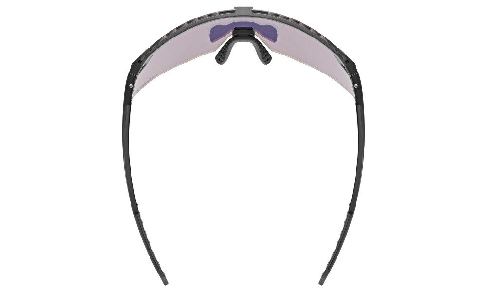 Очки Uvex pace stage CV black matt / racy red - 5